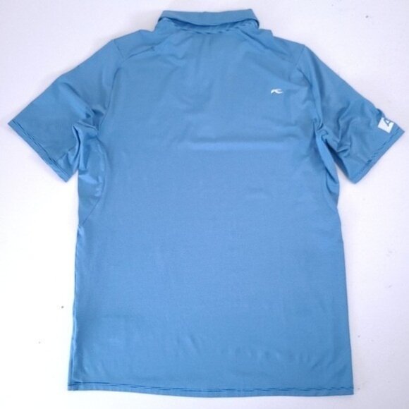 KJUS Zach Johnson Performance Blue Masters Golf Polo Shirt Size S - Picture 4 of 7